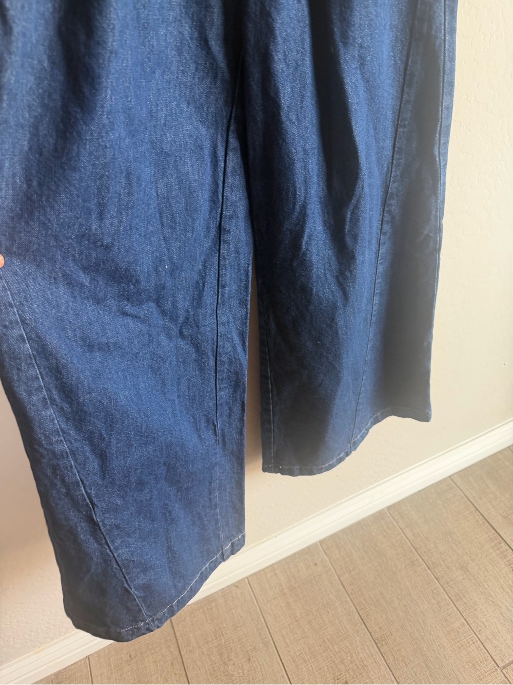 We The Free Wide Leg High-Rise Denim Jeans 25 Boho Cottagecore Staple Comfort - Picture 3 of 5